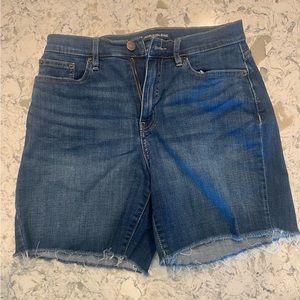 Calvin Klein denim shorts, size 4